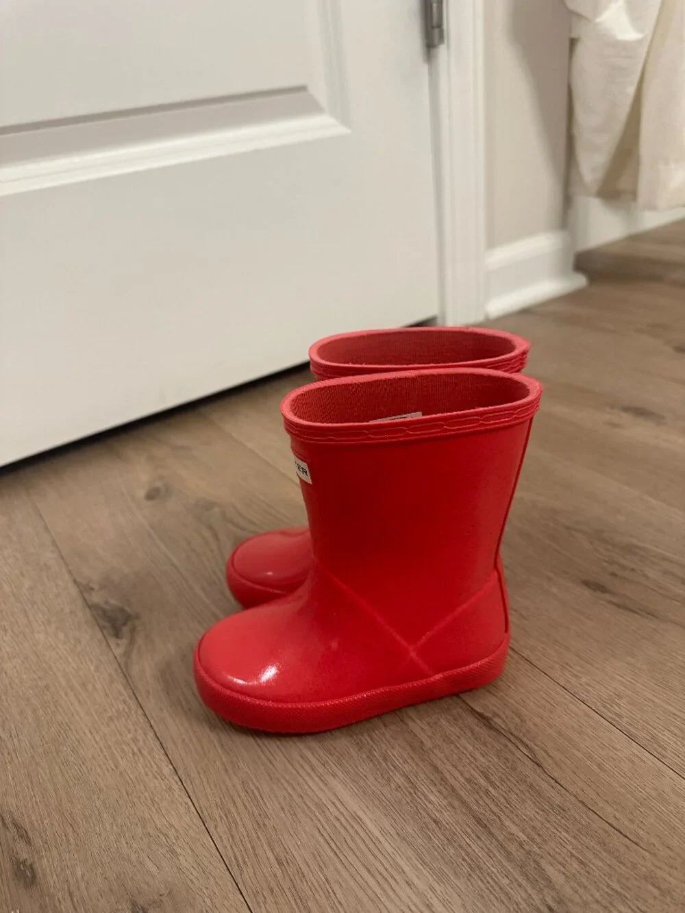 HUNTER Kids' First Classic Starcloud Glitter Waterproof Rain Boot Size 7 Walker